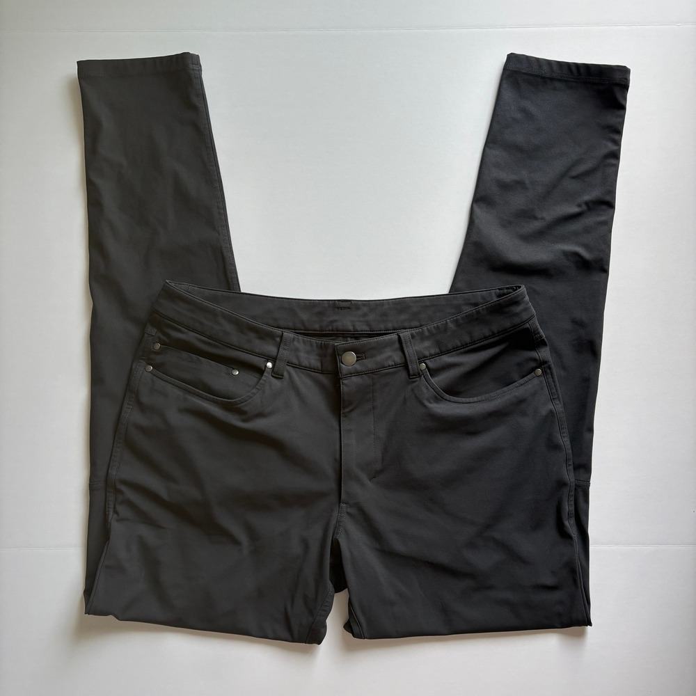 Lululemon 2019 Men's ABC 5-Pocket Pant 33 Charcoal Gray Pants